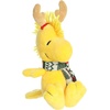Aurora Festive Peanuts Reindeer Woodstock Stuffed Animal – Officially Licensed Toys for All Snoopy Fans – Perfect for Holiday Decorations or Gifts – Yellow 7 Inches