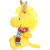 Aurora Festive Peanuts Reindeer Woodstock Stuffed Animal – Officially Licensed Toys for All Snoopy Fans – Perfect for Holiday Decorations or Gifts – Yellow 7 Inches
