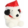Aurora® Festive Peanuts® Santa Snoopy Palm Pals™ Stuffed Animal – Officially Licensed Toys for All Snoopy Fans – Perfect for Holiday Decorations or Gifts – White 5 Inches