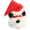 Aurora® Festive Peanuts® Santa Snoopy Palm Pals™ Stuffed Animal – Officially Licensed Toys for All Snoopy Fans – Perfect for Holiday Decorations or Gifts – White 5 Inches