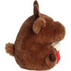 Aurora® Festive Rolly Pet™ Markus Moose™ Stuffed Animal – Compact Size for On-the-Go Fun – for Adults, Kids, Birthdays, and Anniversaries – Brown 6 Inches