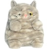 Aurora® Playful Mewmews™ Captain Stuffed Animal – Adorable Companions for Playful Fun – Perfect for Birthdays, Adults and Kids All Ages – Gray 7 Inches