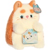 Aurora Playful Mewmews Cheddar Stuffed Animal – Adorable Companions – Endless Play Possibilities – Orange 8 Inches