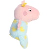 Aurora Playful Peppa Pig Baby Evie in Swaddle Stuffed Animal – Officially Licensed Toys for All Fans – Perfect for Birthdays, Adults and Kids All Ages – Pink 6 Inches