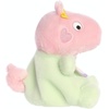 Aurora® Playful Peppa Pig™ Baby Evie with Bib Palm Pals™ Stuffed Animal – Officially Licensed Toys for All Fans – Perfect for Birthdays, Adults and Kids All Ages – Pink 5 Inches