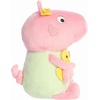 Aurora® Playful Peppa Pig™ Baby Evie with Rubber Ducky Stuffed Animal – Officially Licensed Toys for All Fans – Perfect for Birthdays, Adults and Kids All Ages – Pink 12 Inches