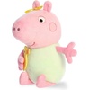 Aurora® Playful Peppa Pig™ Baby Evie with Rubber Ducky Stuffed Animal – Officially Licensed Toys for All Fans – Perfect for Birthdays, Adults and Kids All Ages – Pink 12 Inches