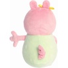 Aurora® Playful Peppa Pig™ Baby Evie with Rubber Ducky Stuffed Animal – Officially Licensed Toys for All Fans – Perfect for Birthdays, Adults and Kids All Ages – Pink 12 Inches