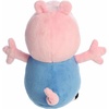 Aurora® Playful Peppa Pig™ George Pig Stuffed Animal – Officially Licensed Toys for All Fans – Perfect for Birthdays, Adults and Kids All Ages – Pink 8 Inches