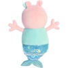 Aurora Playful Peppa Pig Mermaid Stuffed Animal – Officially Licensed Toys for All Fans – Perfect for Birthdays, Adults and Kids All Ages – Pink 6 Inches