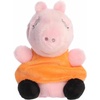 Aurora® Playful Peppa Pig™ Mummy Pig Palm Pals™ Stuffed Animal – Officially Licensed Toys for All Fans – Perfect for Birthdays, Adults and Kids All Ages – Pink 5 Inches