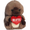 Aurora Playful Rolly Pet Bestie Platypus Stuffed Animal – Soft Keepsake for Loved Ones – Perfect for Decorating Rooms and Valentine’s Day – Brown 5 Inches
