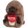 Aurora Playful Rolly Pet Bestie Platypus Stuffed Animal – Soft Keepsake for Loved Ones – Perfect for Decorating Rooms and Valentine’s Day – Brown 5 Inches