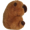 Aurora® Playful Rolly Pet™ Charlie Capybara™ Stuffed Animal – Compact Size for On-the-Go Fun – for Adults, Kids, Birthdays, and Anniversaries – Brown 5 Inches