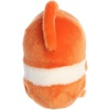 Aurora® Playful Rolly Pet™ Comic Clown Fish™ Stuffed Animal – Compact Size for On-the-Go Fun – for Adults, Kids, Birthdays, and Anniversaries – Orange 5.5 Inches