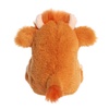 Aurora® Playful Rolly Pet™ Harvey Highland Cow™ Stuffed Animal – Compact Size for On-the-Go Fun – for Adults, Kids, Birthdays, and Anniversaries – Orange 5.5 Inches