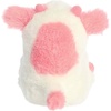 Aurora Playful Rolly Pet Kiss Cow Stuffed Animal – Soft Keepsake for Loved Ones – Perfect for Decorating Rooms and Valentine’s Day – Pink 5 Inches