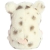 Aurora® Playful Rolly Pet™ Periwinkle Pig™ Stuffed Animal – Compact Size For On-the-Go Fun – For Adults, Kids, Birthdays, and Anniversaries – White 6 Inches