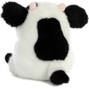 Aurora® Playful Rolly Pet™ Precious Panda™ Stuffed Animal – Compact Size for On-the-Go Fun – for Adults, Kids, Birthdays, and Anniversaries – White 4 Inches(DAISY COW)