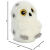 Aurora® Playful Rolly Pet™ Precious Panda™ Stuffed Animal – Compact Size for On-the-Go Fun – for Adults, Kids, Birthdays, and Anniversaries – White 4 Inches(HOOT)
