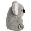 Aurora® Playful Rolly Pet™ Precious Panda™ Stuffed Animal – Compact Size for On-the-Go Fun – for Adults, Kids, Birthdays, and Anniversaries – White 4 Inches(Rolly Pet)