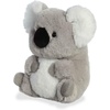 Aurora® Playful Rolly Pet™ Precious Panda™ Stuffed Animal – Compact Size for On-the-Go Fun – for Adults, Kids, Birthdays, and Anniversaries – White 4 Inches(Rolly Pet)