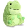 Aurora® Playful Rolly Pet™ Riberto Frog™ Stuffed Animal – Compact Size for On-the-Go Fun – for Adults, Kids, Birthdays, and Anniversaries – Green 5 Inches