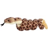 Aurora® Playful Snake Wrist Wranglers™ Diamondback Rattlesnake Stuffed Animal – Vibrant Colors for an Eye-Catching Design – Perfect for Kids, Adults, and Any Reptile Enthusiasts