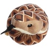 Aurora® Playful Snake Wrist Wranglers™ Diamondback Rattlesnake Stuffed Animal – Vibrant Colors for an Eye-Catching Design – Perfect for Kids, Adults, and Any Reptile Enthusiasts