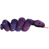 Aurora® Playful Snake Wrist Wranglers™ Twilight Galaxy Snake™ Stuffed Animal – Vibrant Colors for an Eye-Catching Design – Perfect for Kids, Adults, and Any Reptile Enthusiasts