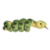 Aurora® Playful Wrist Wranglers™ Green Anaconda Stuffed Animal – Vibrant Colors for an Eye-Catching Design – Perfect for Kids and Costumes – 8 Inches