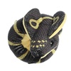 Aurora® Playful Wrist Wranglers™ King Cobra Stuffed Animal – Vibrant Colors for an Eye-Catching Design – Perfect for Kids and Costumes – Black 8 Inches