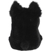 Aurora Round Rolly Pet Ava French Bulldog Stuffed Animal – Adorable Companions – On-The-Go Fun – Black 5 Inches