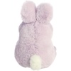 Aurora Round Rolly Pet Bunny Lavender Stuffed Animal – Adorable Companions – On-The-Go Fun – Lavender 5 Inches