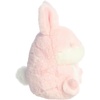 Aurora Round Rolly Pet Bunny Pink Stuffed Animal – Adorable Companions – On-The-Go Fun – Pink 5 Inches