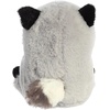 Aurora® Round Rolly Pet™ Ripley Raccoon Stuffed Animal – Adorable Companions – On-The-Go Fun – Gray 5 Inches