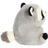 Aurora® Round Rolly Pet™ Ripley Raccoon Stuffed Animal – Adorable Companions – On-The-Go Fun – Gray 5 Inches