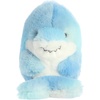 Aurora® Round Rolly Pet™ Sutton Shark™ Stuffed Animal – Adorable Companions – On-The-Go Fun – Blue 5 Inches
