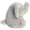 Aurora® Round Rolly Pet™ Trumpeter Elephant™ Stuffed Animal – Adorable Companions – On-The-Go Fun – Gray 5 Inches