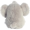 Aurora® Round Rolly Pet™ Trumpeter Elephant™ Stuffed Animal – Adorable Companions – On-The-Go Fun – Gray 5 Inches