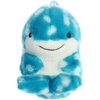 Aurora® Round Rolly Pet™ Willa Whale Shark™ Stuffed Animal – Adorable Companions – On-The-Go Fun – Blue 5 Inches