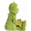 Aurora Spooky Dr. Seuss Jack-O-Lantern Grinch Stuffed Animal – Officially Licensed Plush for Imaginative Play – Perfect for Halloween Decorations and Gifts – Green 10.5 Inches