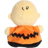 Aurora Spooky Peanuts Masked Charlie Brown Palm Pals Stuffed Animal – Officially Licensed Toys for All Snoopy Fans – Perfect for Halloween Decorations and Gifts – Multicolor 5 Inches
