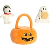 Aurora Spooky Peanuts Peanuts Pumpkin Tote Stuffed Animal – Officially Licensed Toys for All Snoopy Fans – Perfect for Halloween Decorations and Gifts – Multicolor 8 Inches