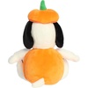 Aurora Spooky Peanuts Pumpkin Costume Snoopy Stuffed Animal – Officially Licensed Toys for All Snoopy Fans – Perfect for Halloween Decorations and Gifts – Orange 14 Inches