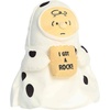 Aurora Spooky Peanuts Rockin’ Charlie Brown Stuffed Animal – Officially Licensed Toys for All Snoopy Fans – Perfect for Halloween Decorations and Gifts – White 8 Inches