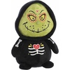 Aurora® Whimsical Dr. Seuss™ Día De Los Muertos Grinch Stuffed Animal – Officially Licensed Plush for Decorations and Play – Perfect for Kids and Adults – Green 9 Inches