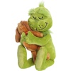 Aurora Whimsical Dr. Seuss Holiday Hugs Stuffed Animal – Officially Licensed Plush for Imaginative Play – Perfect for Kids and Adults – Green 9 Inches