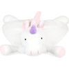 WubbaNub Baby White Unicorn Lovey