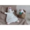 WubbaNub Baby White Unicorn Lovey